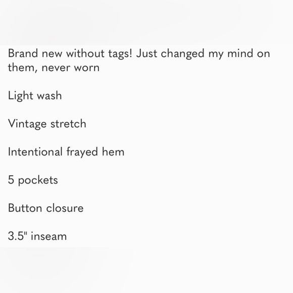 Torrid button fly shorties - Picture 6 of 6